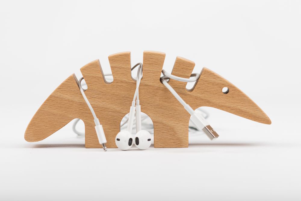 Objets design - Organisateur de câble Mangeur de câble. - WELLDONE® DOBRE RZECZY