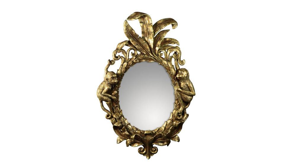 Mirrors - Golden Tropical Mirror - CHEHOMA