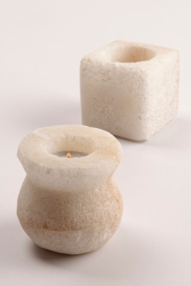 Decorative objects - SALT OF SIWA Tealight Holder - TAKECAIRE