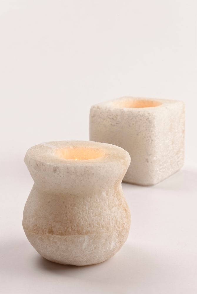 Decorative objects - SALT OF SIWA Tealight Holder - TAKECAIRE