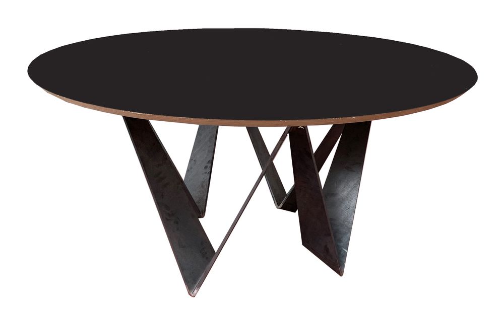 Tables Salle à Manger - Table repas céramique, pied MYSTIC - COLOMBUS MANUFACTURE FRANCE