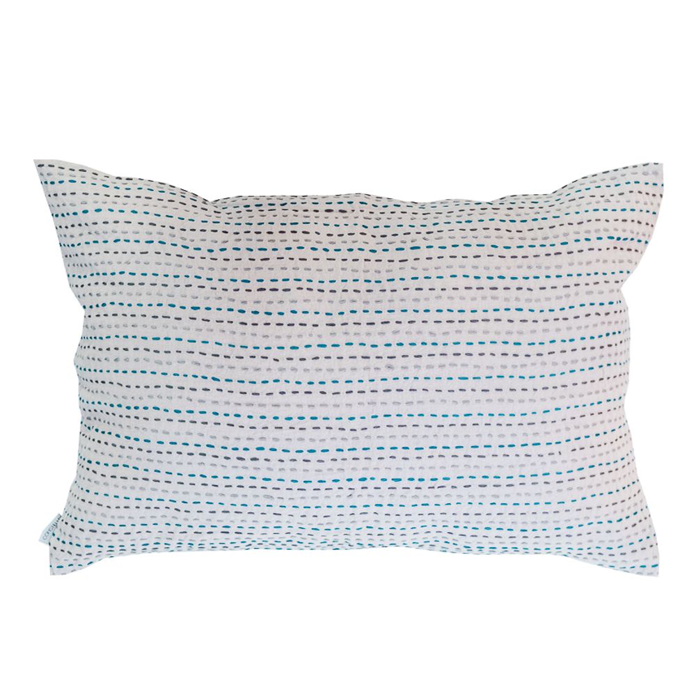 Coussins textile - TRAIT D'UNION - Housse de Coussin Lin 60x40 cm - CONSTELLE HOME