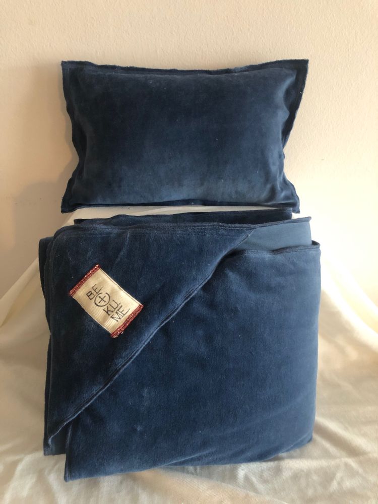 Linge de lit - Couvre-lit matelassé en velours pour enfants avec capuche - BEKUME