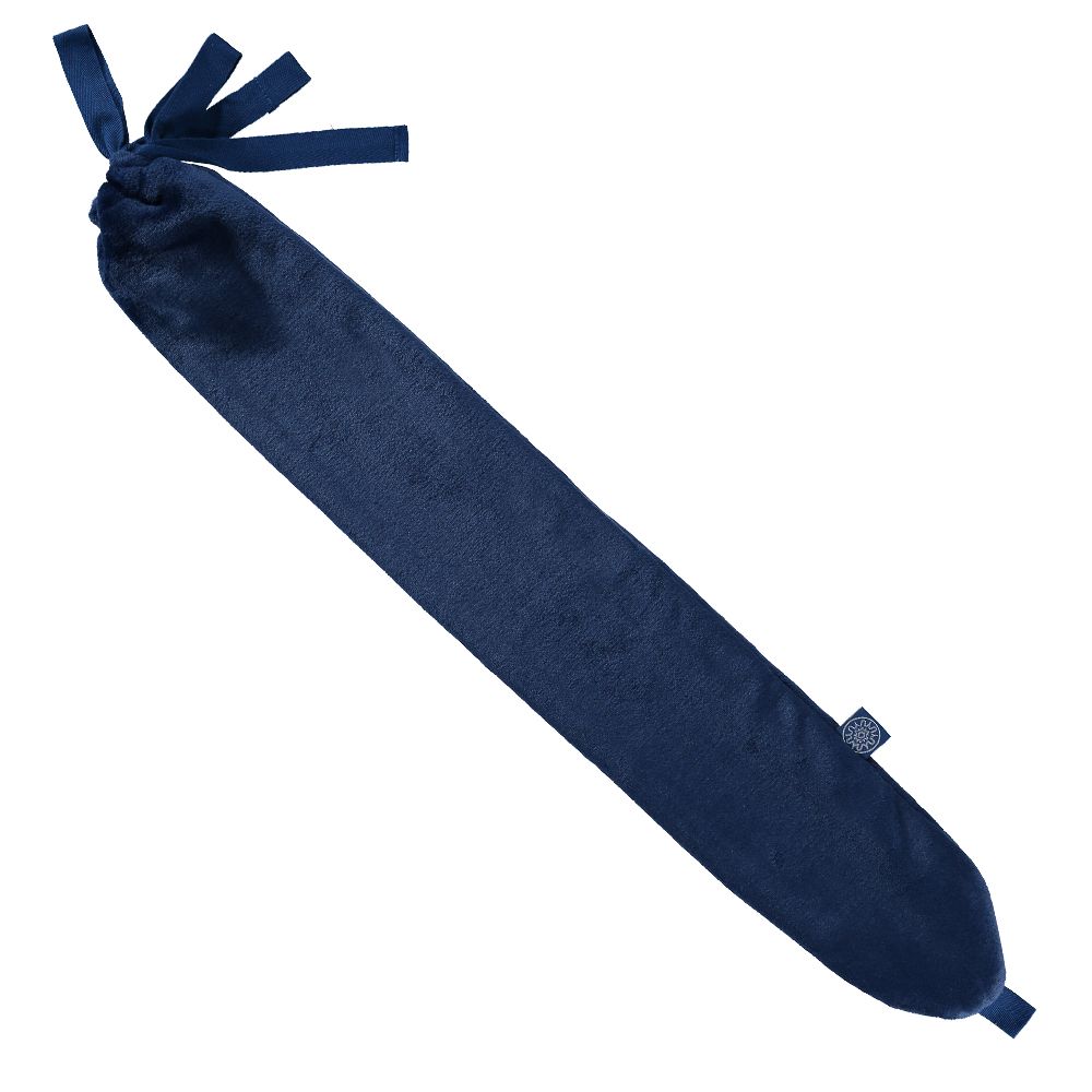 Couettes et oreillers - Bouillotte et housse en polaire extra douce portable - Bleu Marine - YUYU BOTTLE