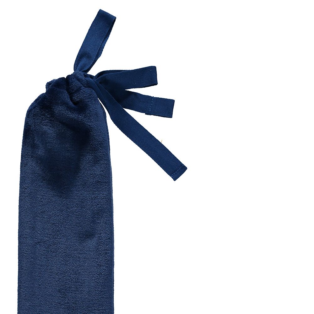 Couettes et oreillers - Bouillotte et housse en polaire extra douce portable - Bleu Marine - YUYU BOTTLE