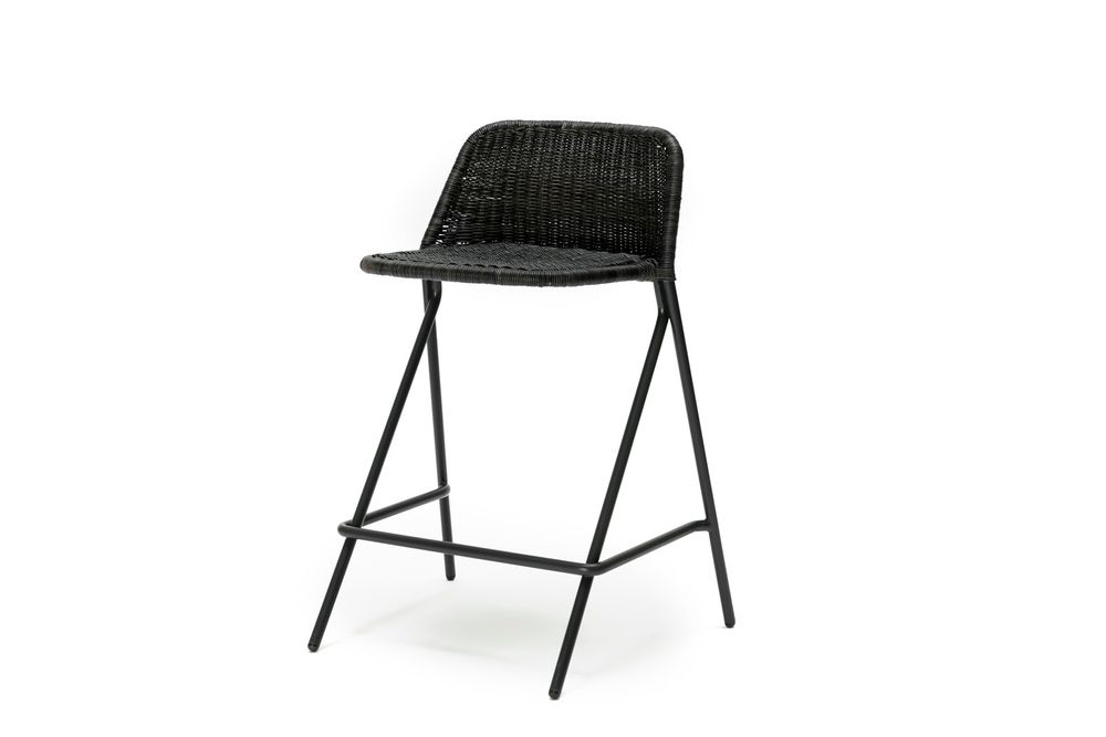 Tabourets pour collectivités - Kakī tabouret avec dossier hs 66 intérieur | tabourets - FEELGOOD DESIGNS