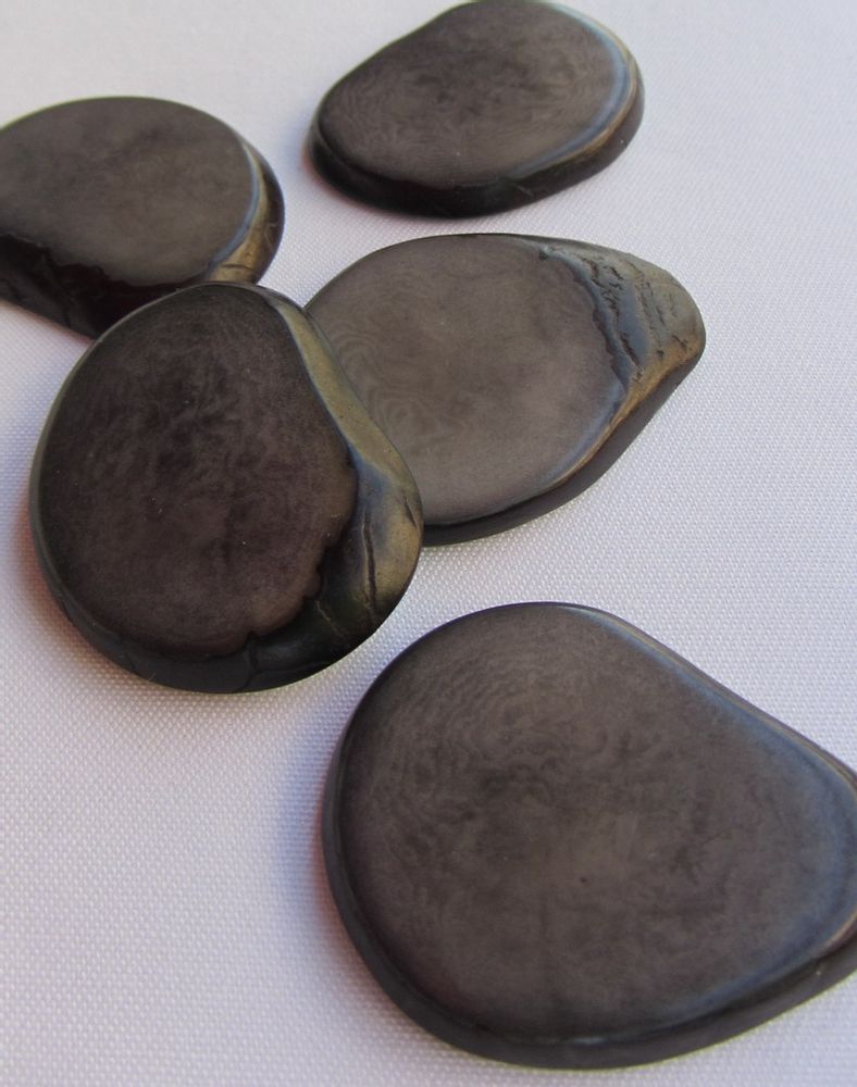 Quincaillerie d'art - Tranches de Tagua. - TIERRATAGUA & CREATIERRA