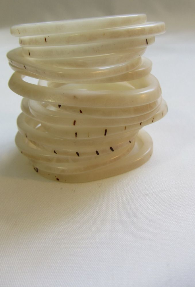 Artistic hardware - Very fine "ring" in TaguaNut. Vegetal ivory - TIERRATAGUA & CREATIERRA