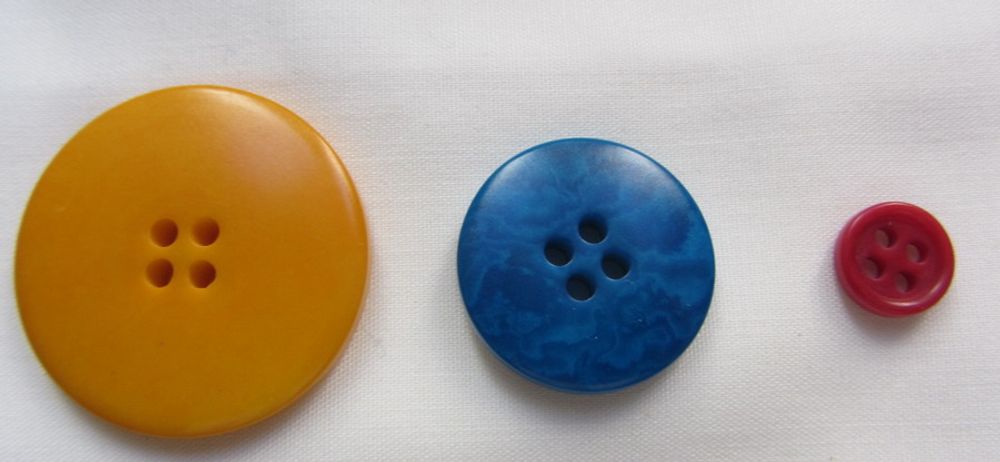 Prêt-à-porter - Boutons ronds en corozo. Ivoire végétal ou Tagua - TIERRATAGUA & CREATIERRA