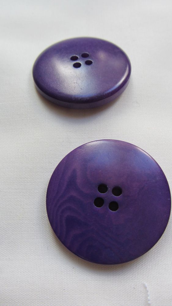 Prêt-à-porter - Boutons ronds en corozo. Ivoire végétal ou Tagua - TIERRATAGUA & CREATIERRA
