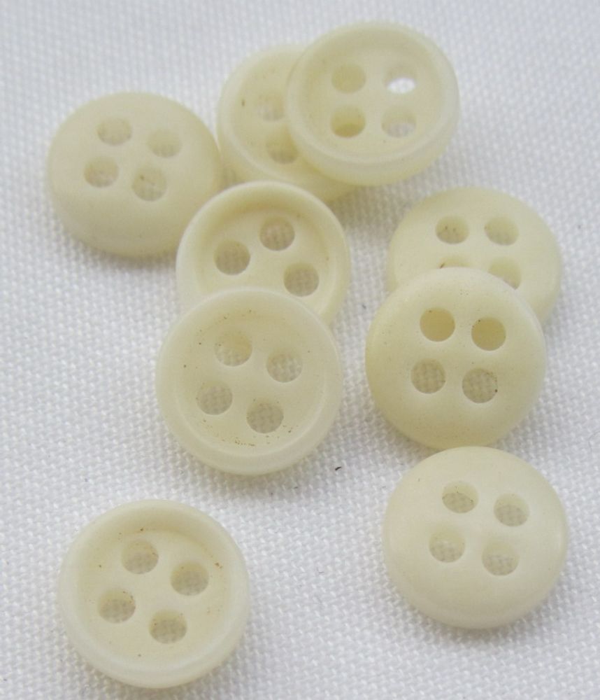 Prêt-à-porter - Boutons ronds en corozo. Ivoire végétal ou Tagua - TIERRATAGUA & CREATIERRA