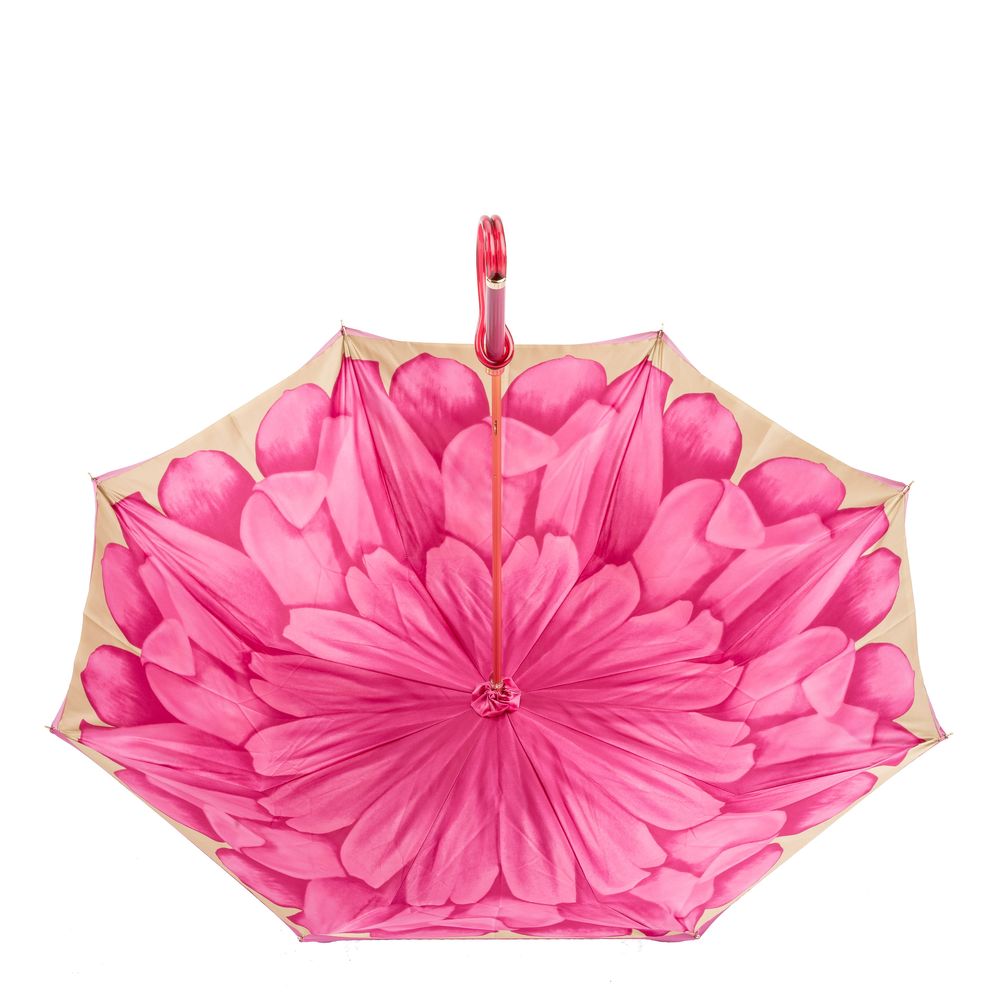 Transats - PARAPLUIE DOUBLE FACE PÉTALE FUCHSIA - PASOTTI