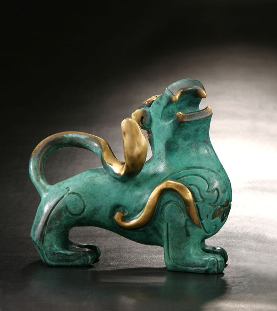 Sculptures, statuettes and miniatures - Plentiful (Pi-Xiu) Bronze Sculpture - GALLERY CHUAN