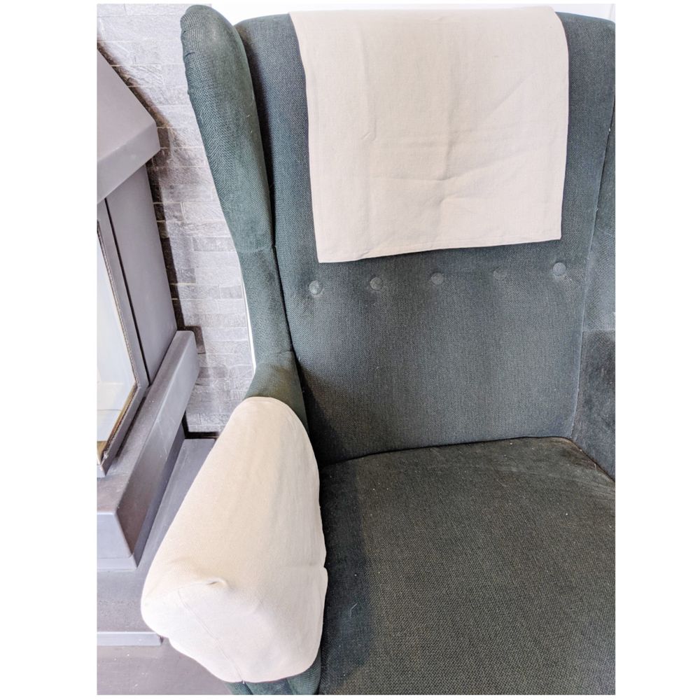 Fauteuils - Grandes protections lavables pour chaise et canapé. - FERGUSON'S IRISH LINEN