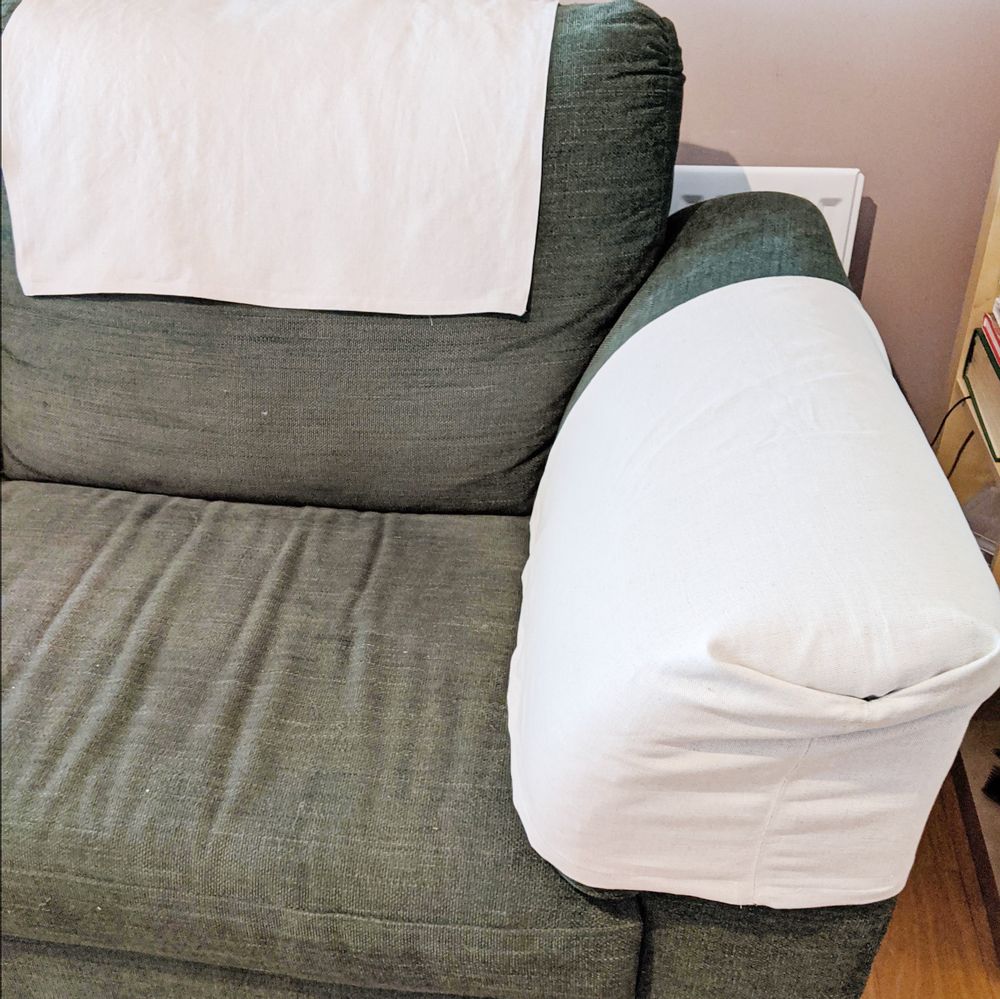 Fauteuils - Grandes protections lavables pour chaise et canapé. - FERGUSON'S IRISH LINEN