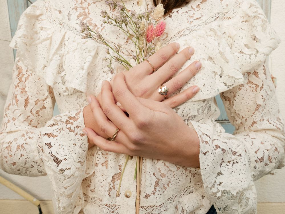 Bijoux - Bague torsadée or - JOUR DE MISTRAL