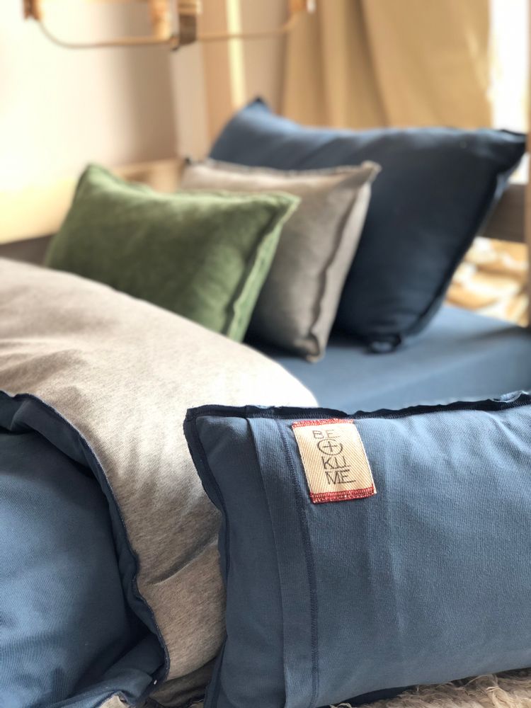 Linge de lit - Parure housse de couette - Parure housse de couette enfant BICOLOR - BEKUME