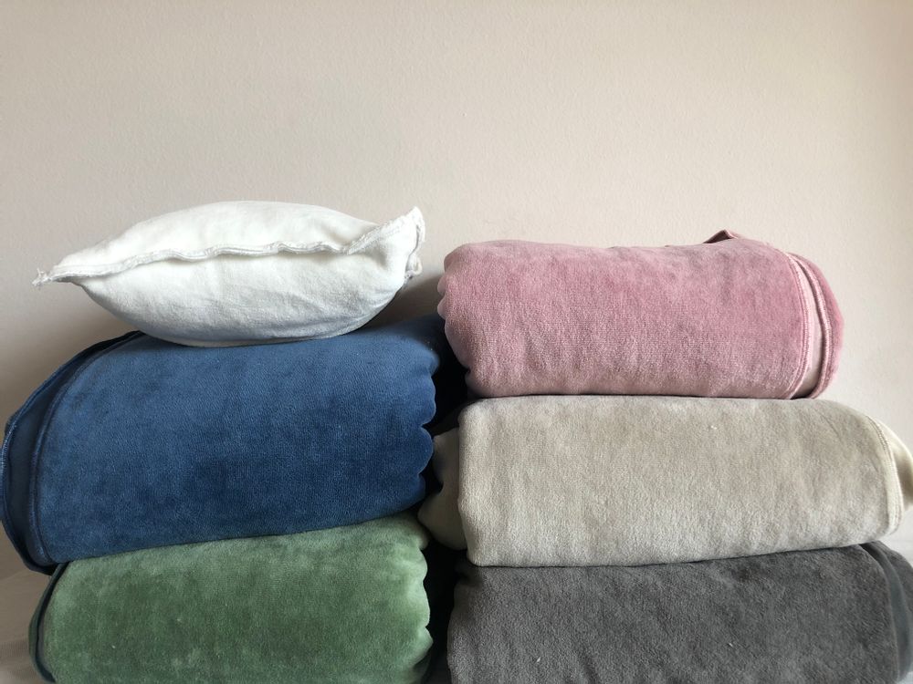 Linge de lit - Couvre-lit matelassé en velours pour enfants avec capuche - BEKUME