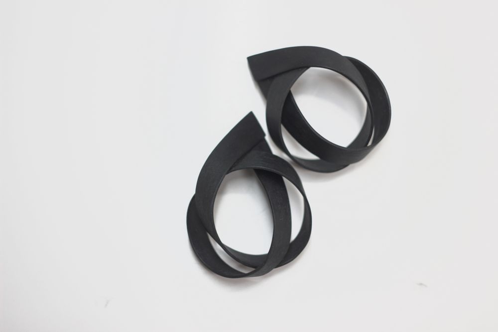 Jewelry - Wooden earrings Gutta-Percha 2 - NATURA ACCESSORIES