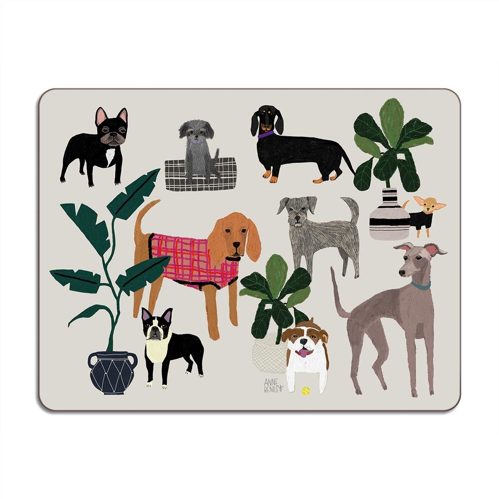Dessous de plat - Chats et Chiens - Tapis de Table - AVENIDA HOME