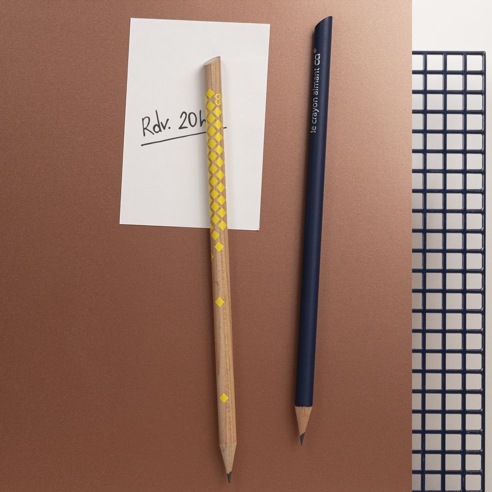 Stationery - Printed magnetic pencil - TOUT SIMPLEMENT,