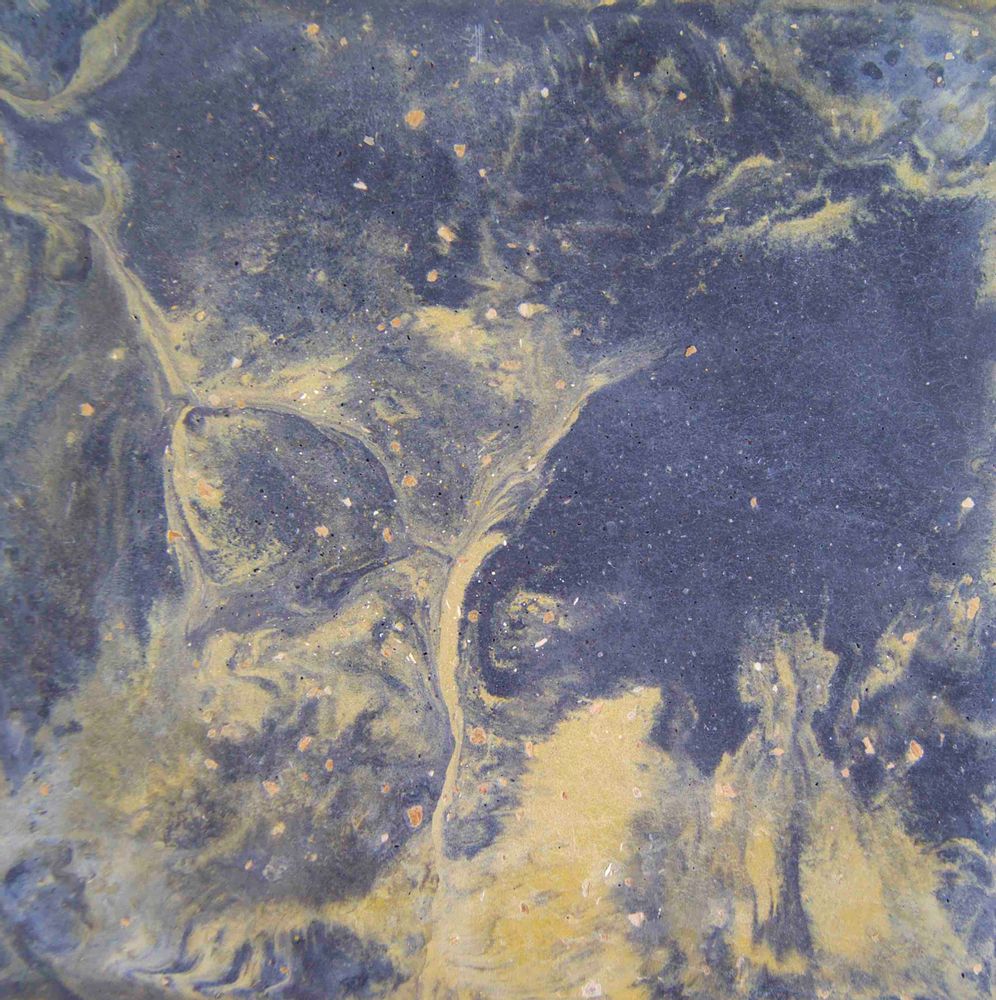 Cement tiles - Gold and Silver Cement Tiles - ILOT COLOMBO