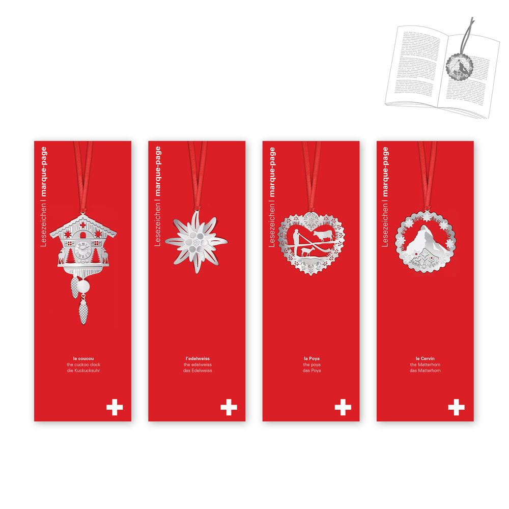 Sets de bureaux  - Stainless steel bookmark - Swiss - TOUT SIMPLEMENT,
