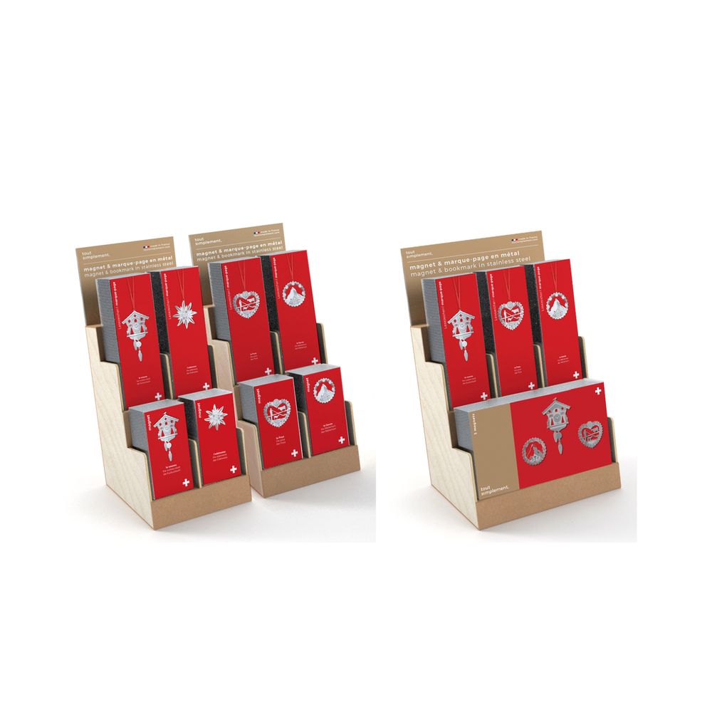 Sets de bureaux  - Stainless steel bookmark - Swiss - TOUT SIMPLEMENT,