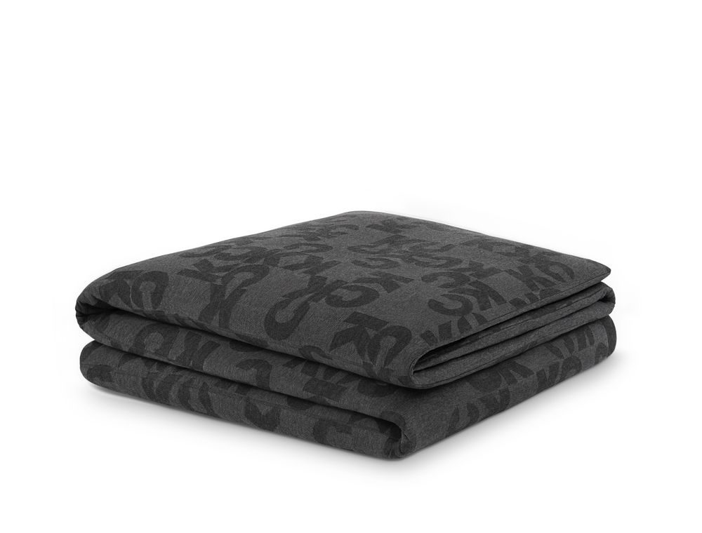 Bed linens - Monogram Charcoal / Duvet Set - CALVIN KLEIN