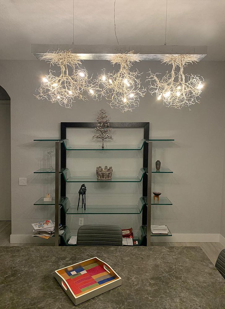 Ceiling lights - Roots Large Bar 3 - F+M FOS