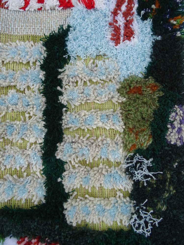 Tapis - Home village (tapis mural – 204) - SARA PEREIRA ATELIER
