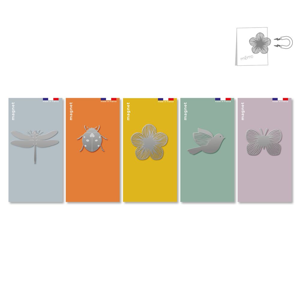 Cadeaux - Stainless steel magnet - Nature - TOUT SIMPLEMENT,