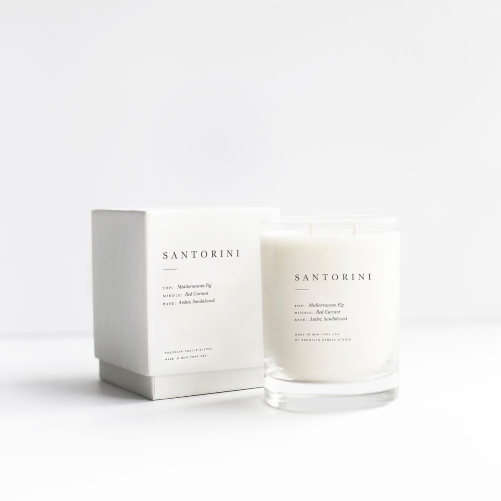 Objets de décoration - Santorini Escapist Bougie - BROOKLYN CANDLE STUDIO