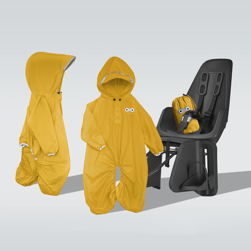 Mode enfantine - L'imperméable pour siège de vélo - RAINETTE