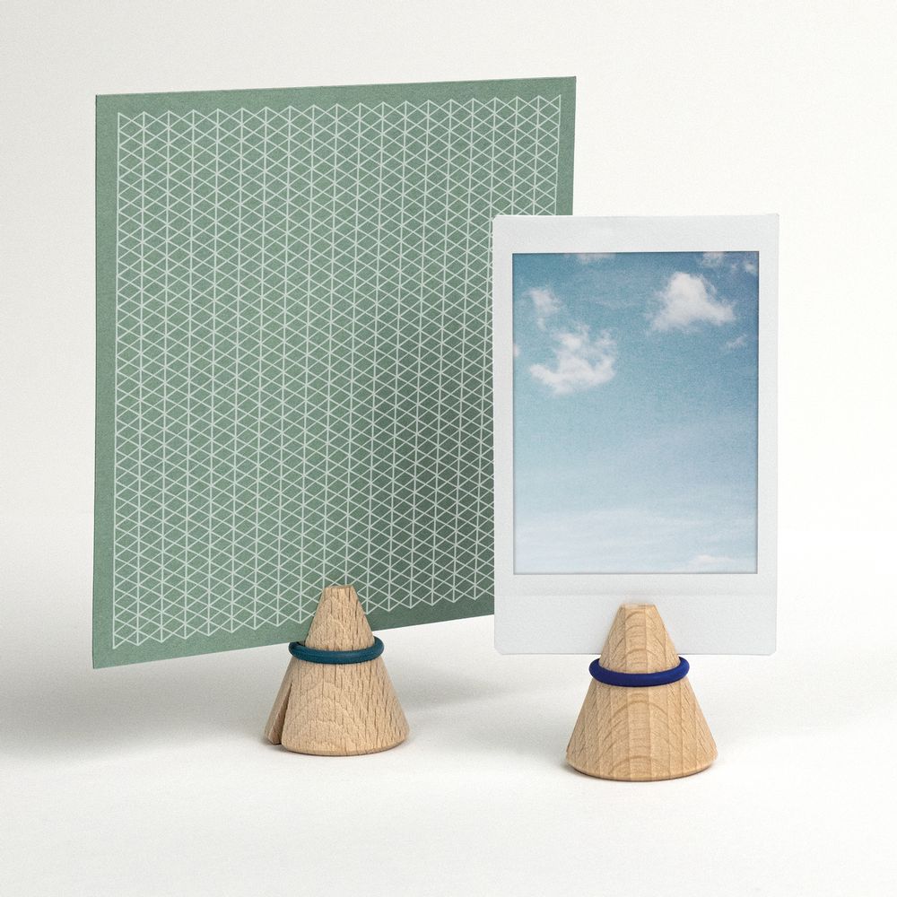 Stationery - Photo & memo clip / i-cone - TOUT SIMPLEMENT,
