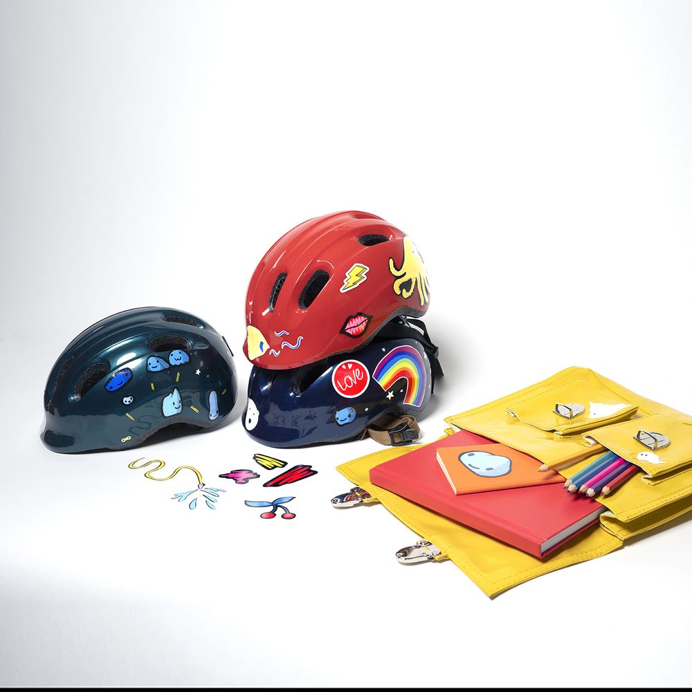 Accessoires enfants - Stickers réfléchissants - Grandes planches - RAINETTE
