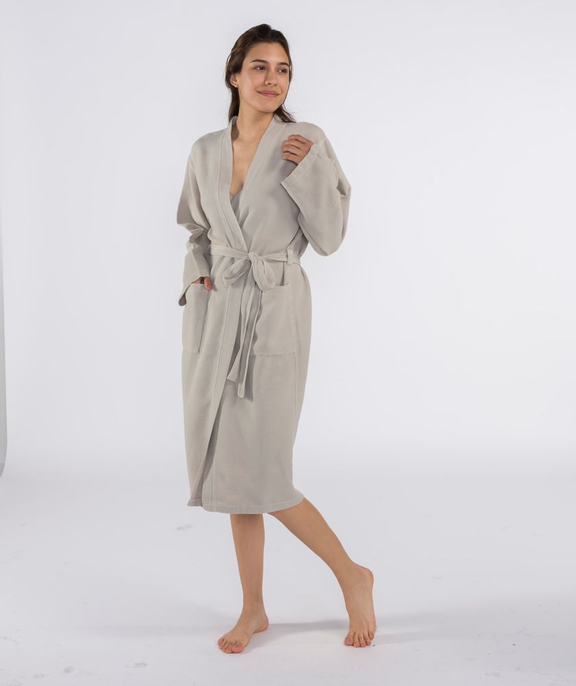 Homewear - TISSÉ À LA MAIN EN COTON TURC PEIGNOIRS KOMINO HOMEWEAR ROBE DE CHAMBRE ÉLÉGANTE - LALAY