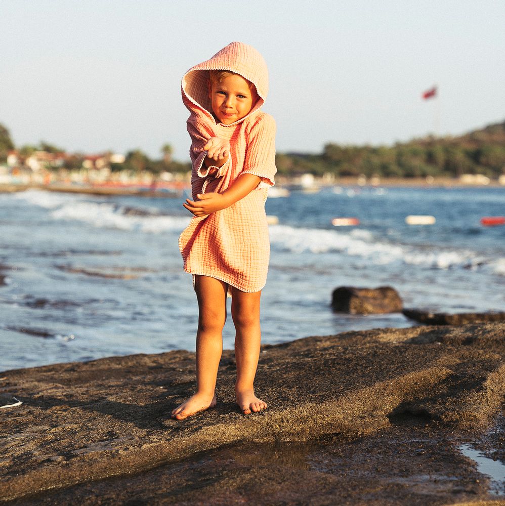 Accessoires pour bain enfants  - KOZA KIDS PONCHO/ VÊTEMENTS POUR ENFANTS - DESIGNDEM
