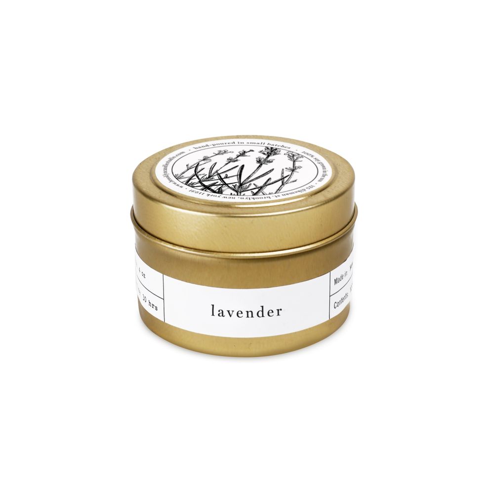 Bougies - Lavender Gold Travel Bougie - BROOKLYN CANDLE STUDIO