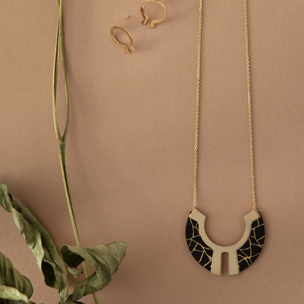 Bijoux - collier n.3 KYOTO - PEAU DE FLEUR