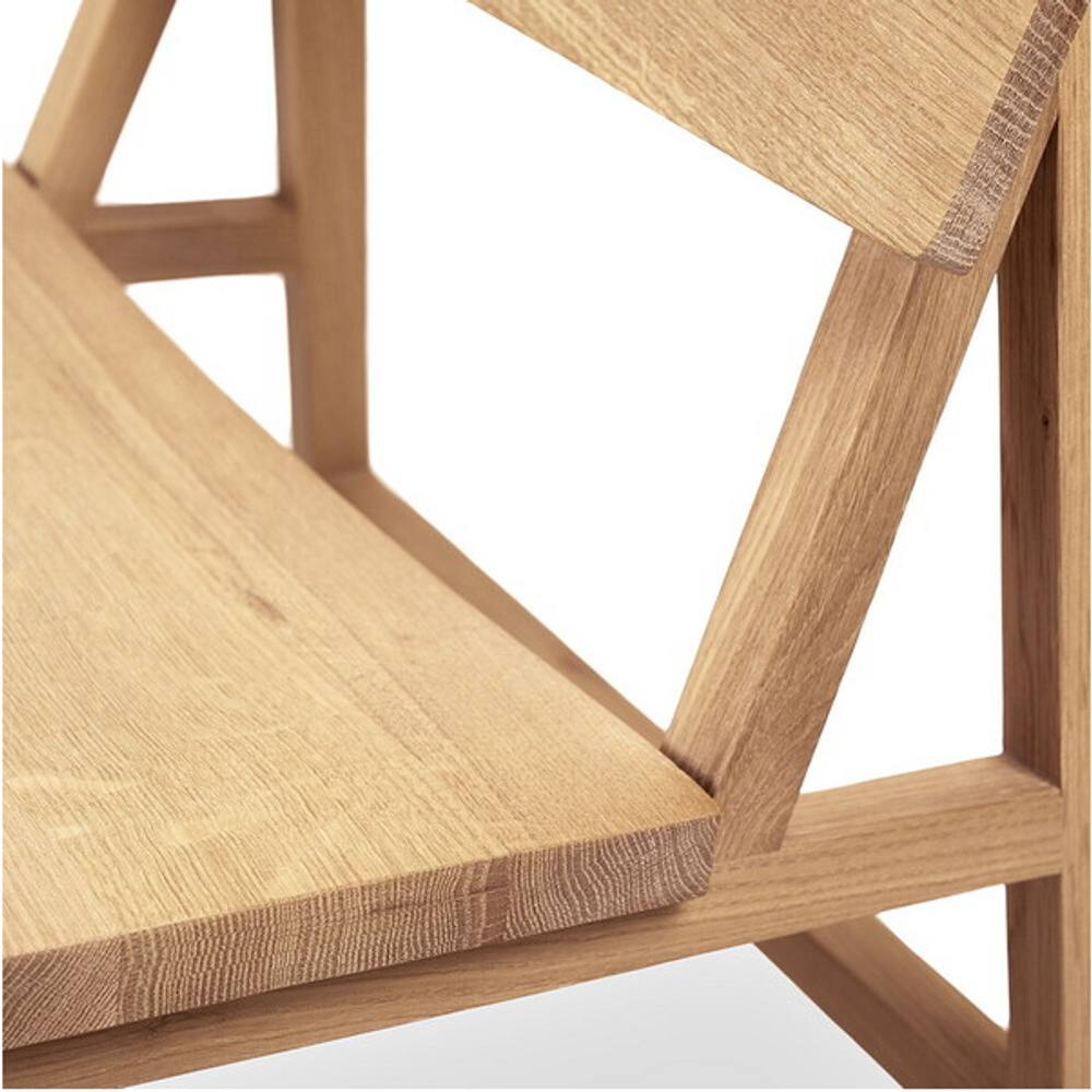 Chaises longues - Chaise longue Oak N2 - ETHNICRAFT