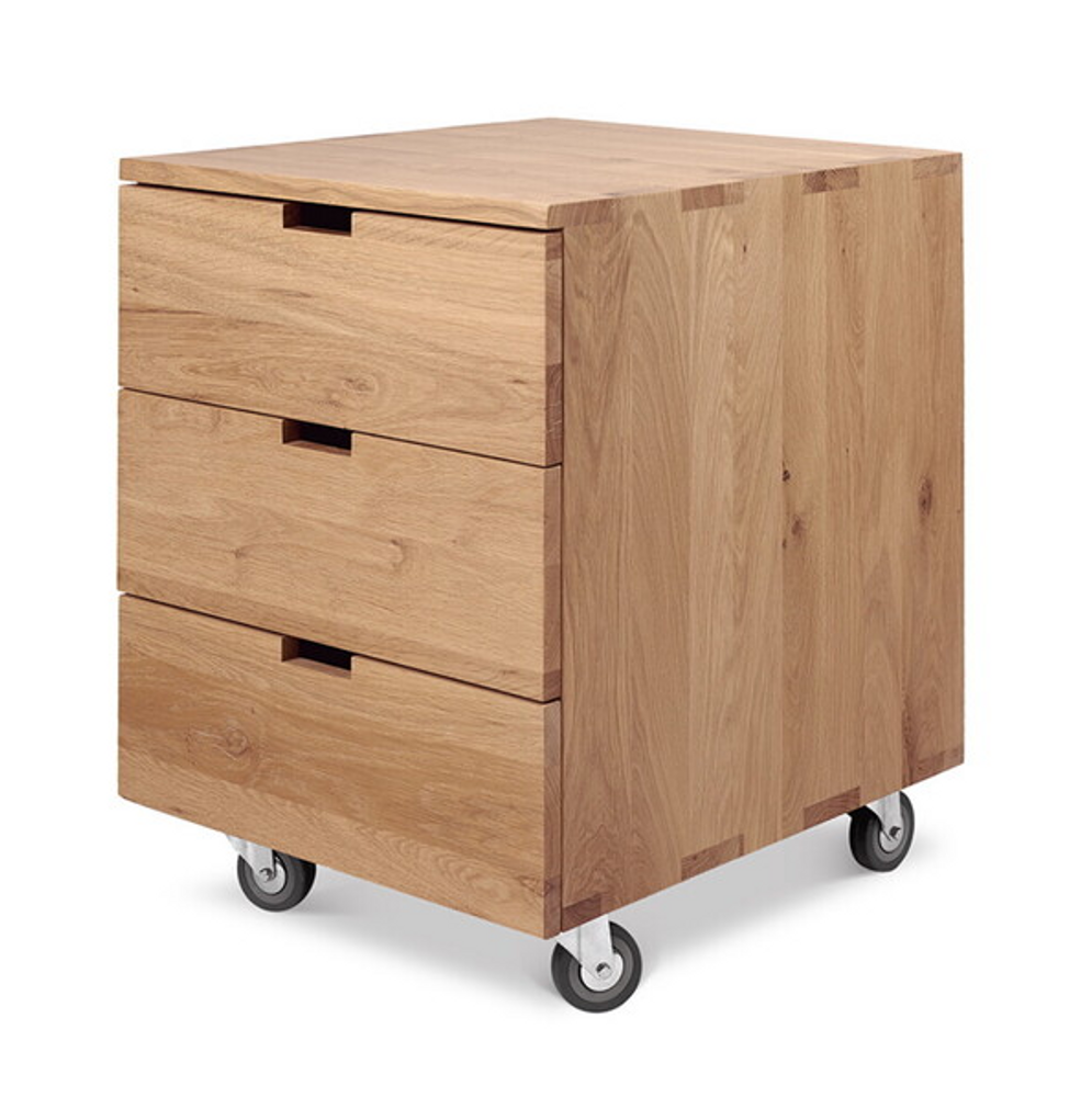Chests of drawers - Oak Billy drawer unit - ETHNICRAFT