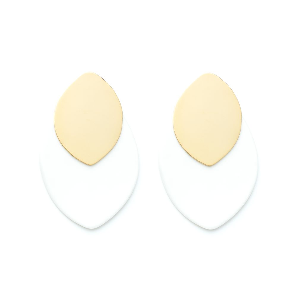 Bijoux - Collection Olea porcelaine et or - JOUR DE MISTRAL