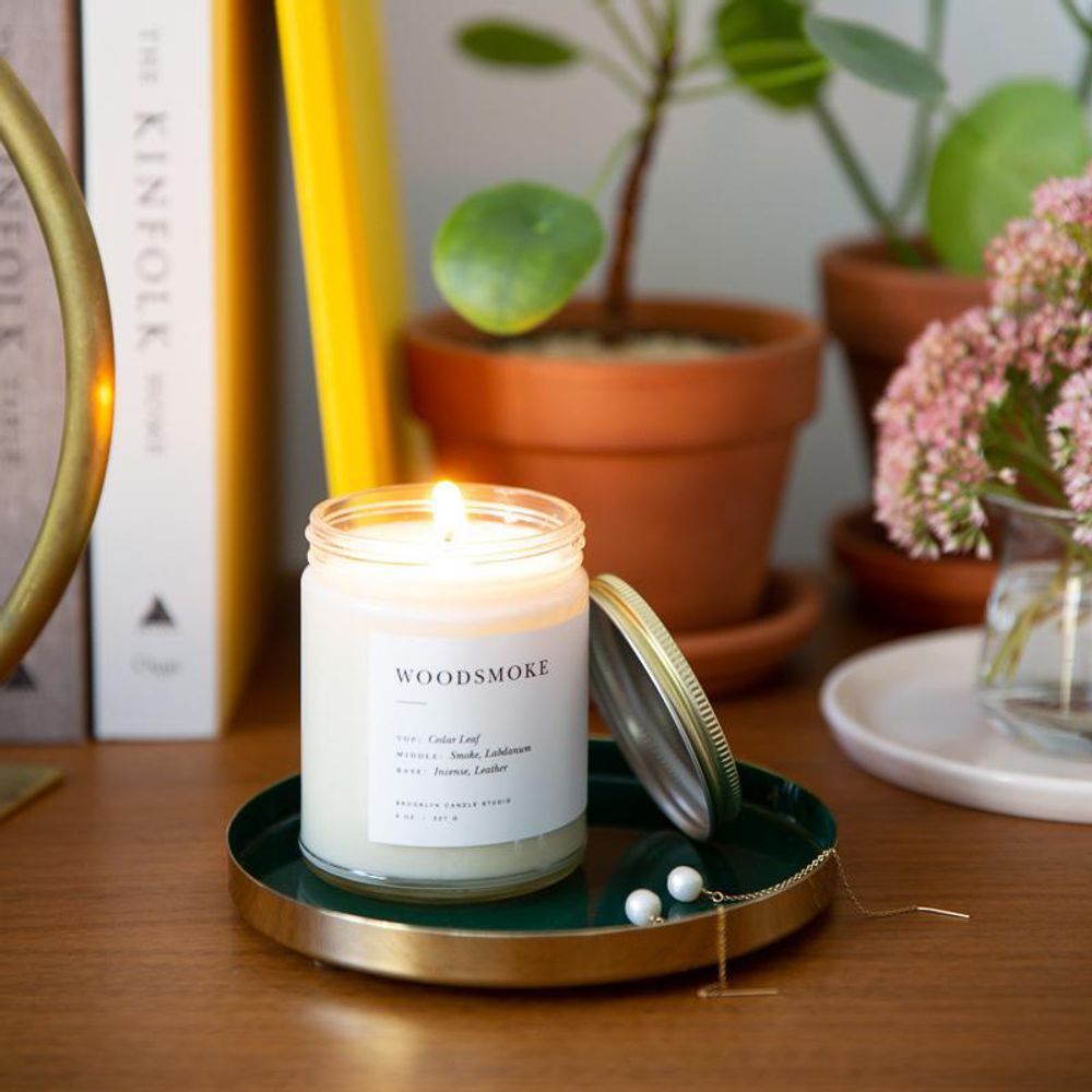 Objets de décoration - Woodsmoke Minimalist Bougie - BROOKLYN CANDLE STUDIO