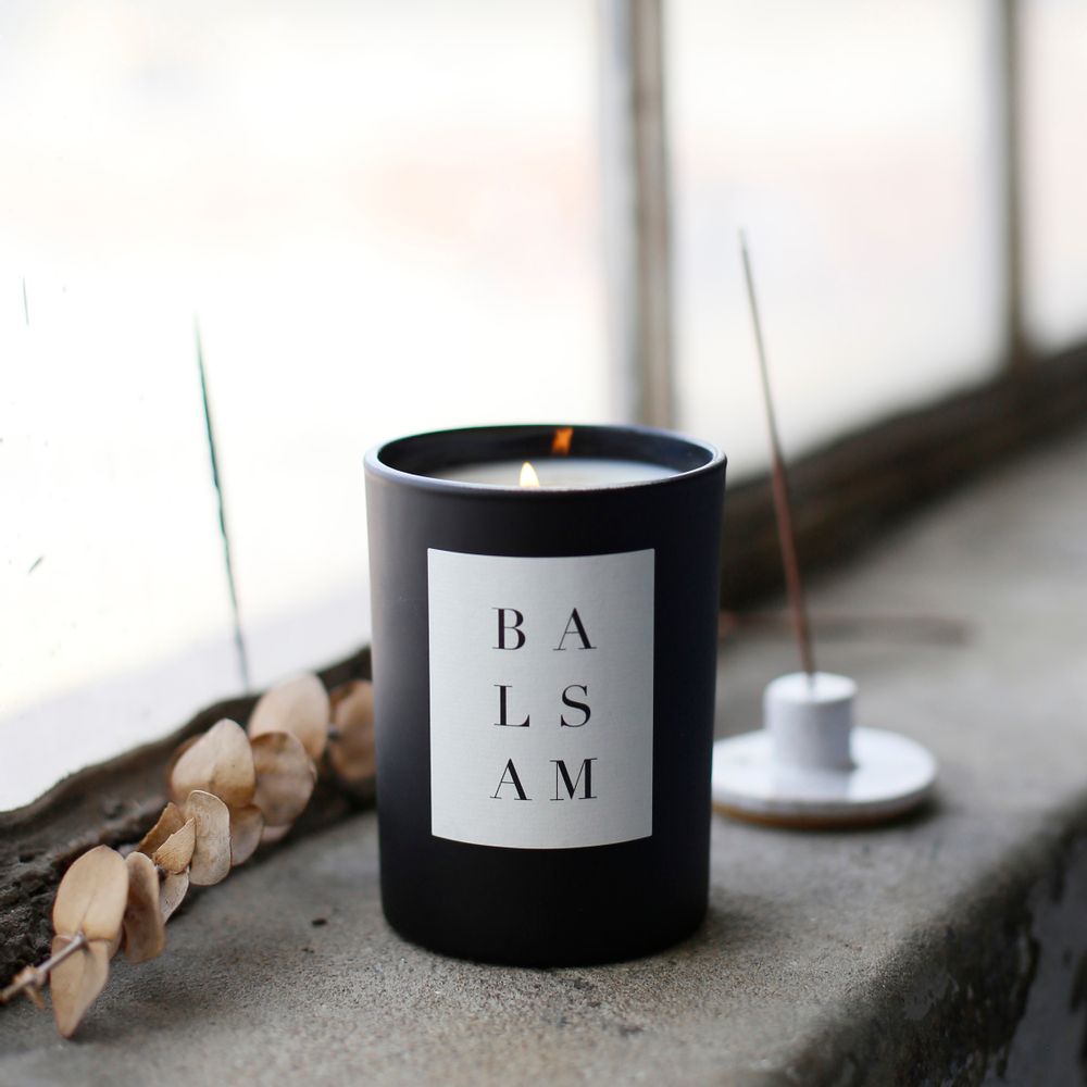 Office sets - Balsam Noir Candle - BROOKLYN CANDLE STUDIO