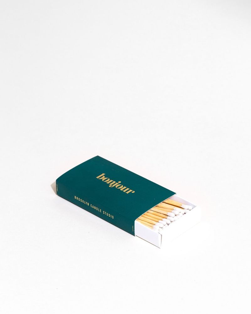 Objets design - Bonjour Emerald Allumettes Longues - BROOKLYN CANDLE STUDIO