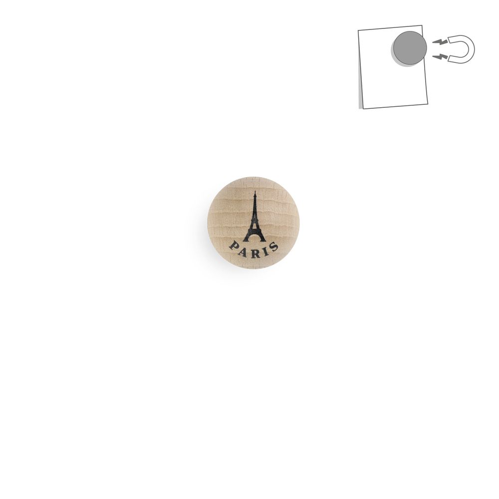 Cadeaux - Boule magnétique Paris- bleu blanc rouge - TOUT SIMPLEMENT,