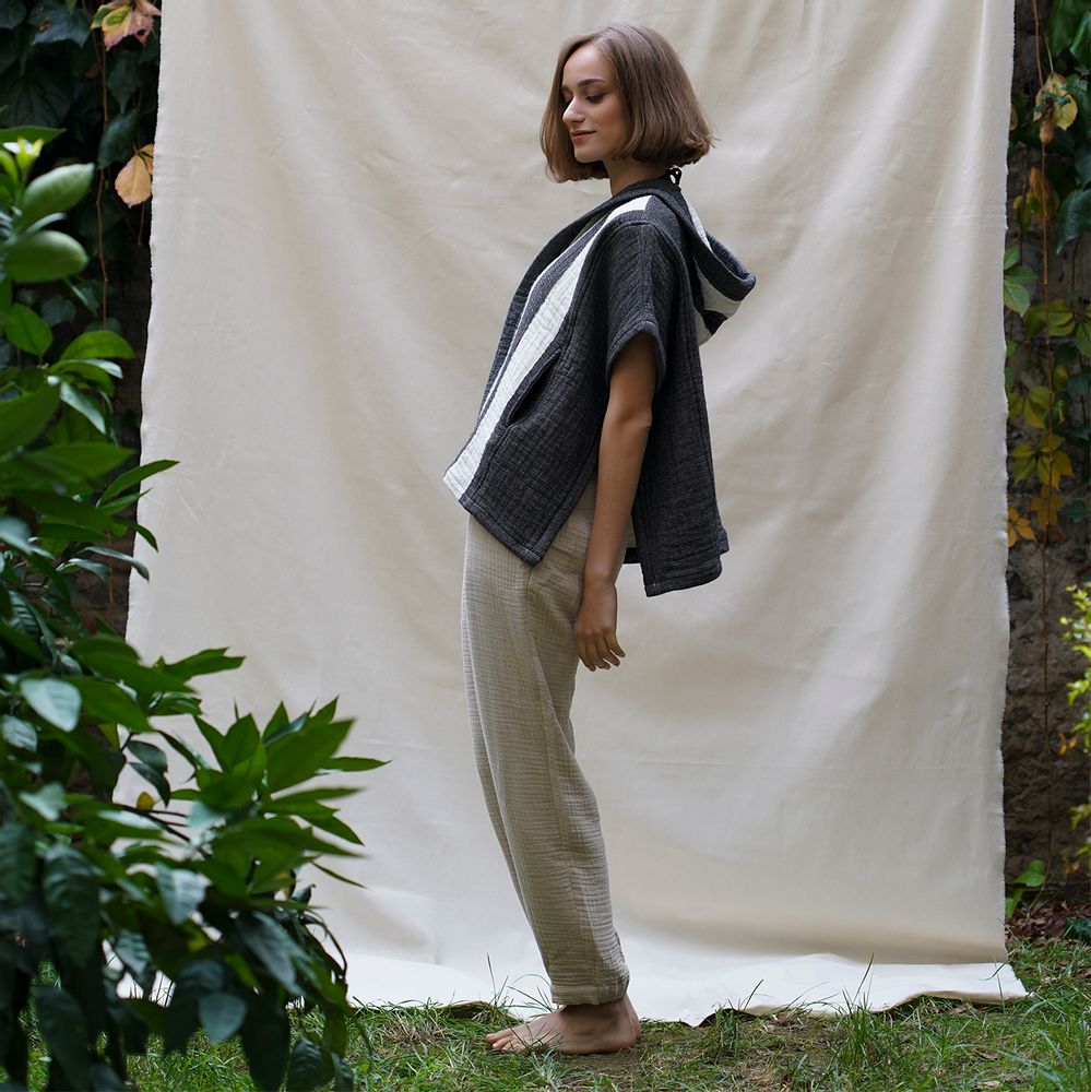 Homewear textile - ELAKI CARDIGAN/VÊTEMENTS RELAXANTS - DESIGNDEM