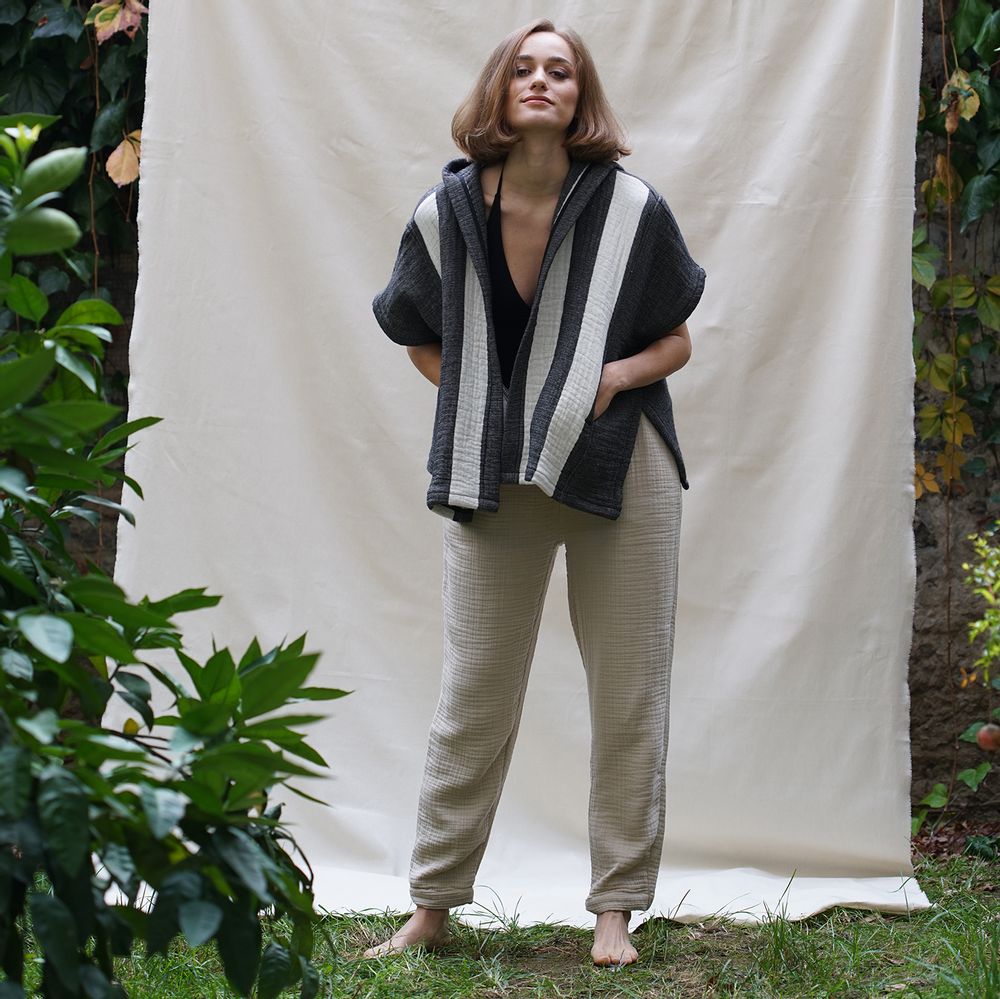 Homewear textile - ELAKI CARDIGAN/VÊTEMENTS RELAXANTS - DESIGNDEM