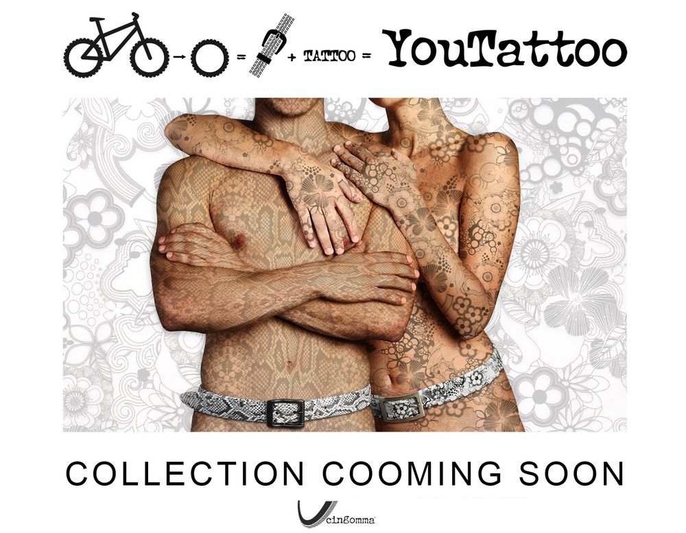 Leather goods - YOUTATTO GRAPHICS BELT - CINGOMMA